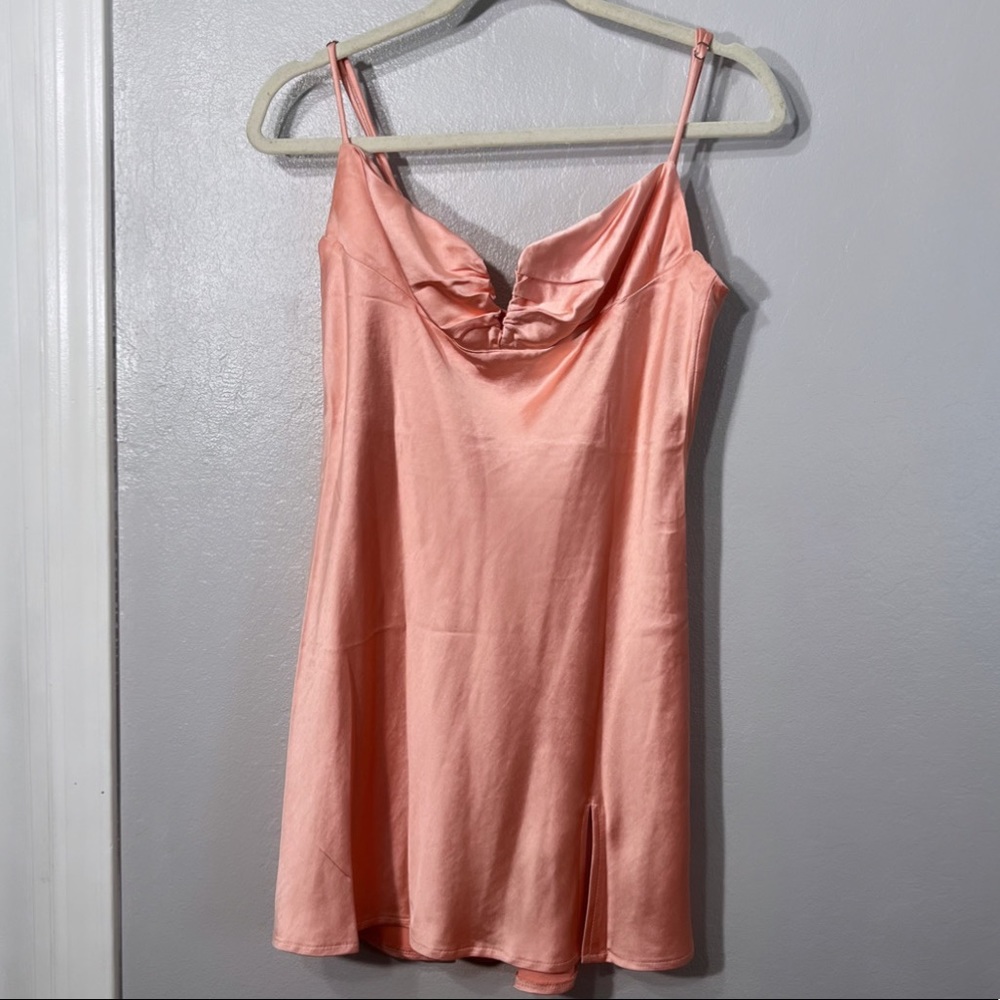 Pink mini dress new with tag!
